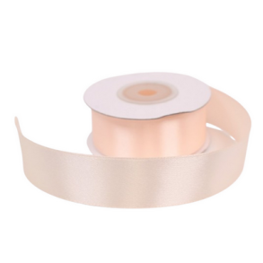 Satinb�nd 25 mm Lakse farvet