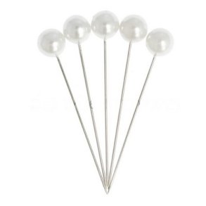 Perlen�l Hvid 10x60 50 stk.