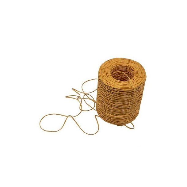 Papirsnor orange med wire 200 meter.