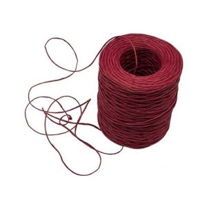 Papirsnor r�d med wire 200 meter.