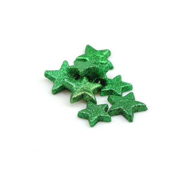 Glitter stjerne gr�nlige nuancer