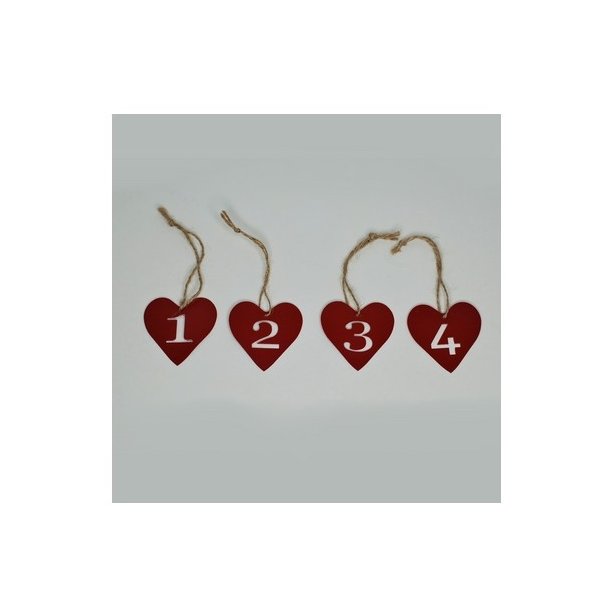 H�ngem�rke tal 1 2 3 4