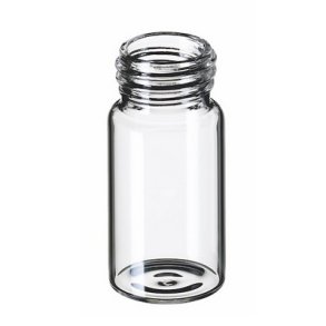 Glas flaske med l�g. 45 ml.