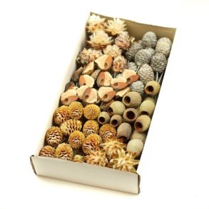 Sampak med blandede Naturmatrialer