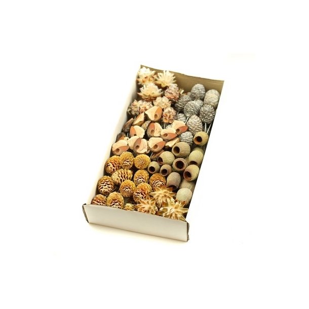 Sampak med blandede Naturmatrialer