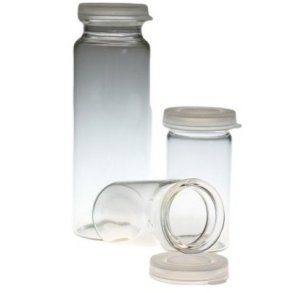 Glas flaske med l�g. 30 ml.