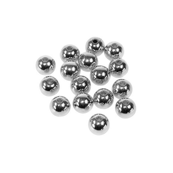 Perler 8 mm metallic S�lv 