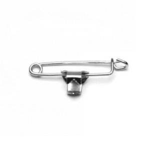 Sikkerhedsn�le med klemme