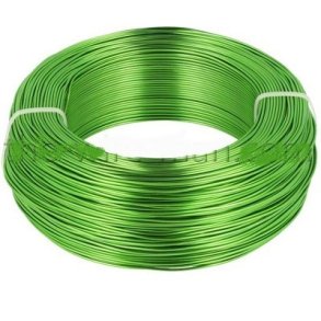 Aluminiums-tr�d 1 mm �blegr�n 120 meter.