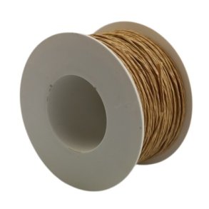 Papirsnor natur med wire 100 meter.