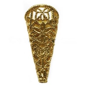 Knaphulsholder med magnet guld