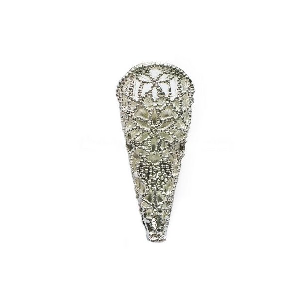 Knaphulsholder med magnet s�lv