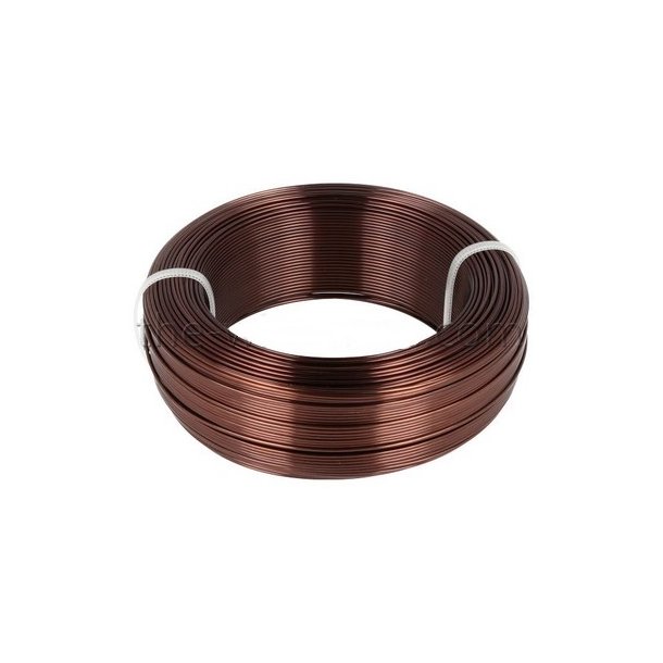 Aluminiums-tr�d 1 mm Brandy 120 meter.