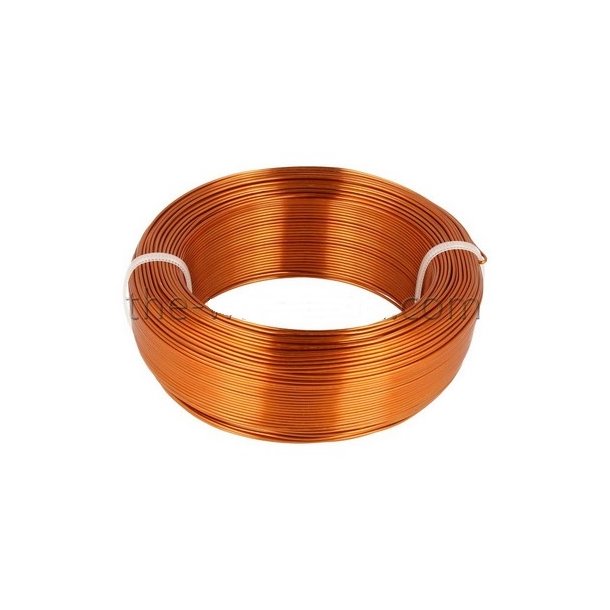 Aluminiums-tr�d 1 mm Orange 120 meter.