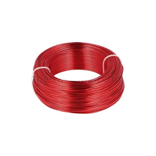 Aluminiums-tr�d 1 mm R�d 120 meter.