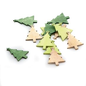 Tr�er gr�n og natulige nuancer