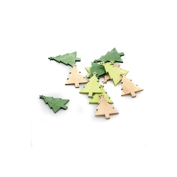 Tr�er gr�n og natulige nuancer