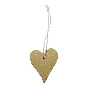 H�ngem�rke hjerte guld