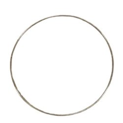 Metalring 60 cm 6mm tentorst�l s�lv