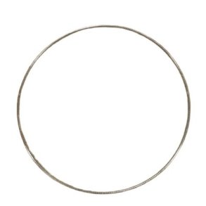 Metalring 60 cm 6mm tentorst�l s�lv