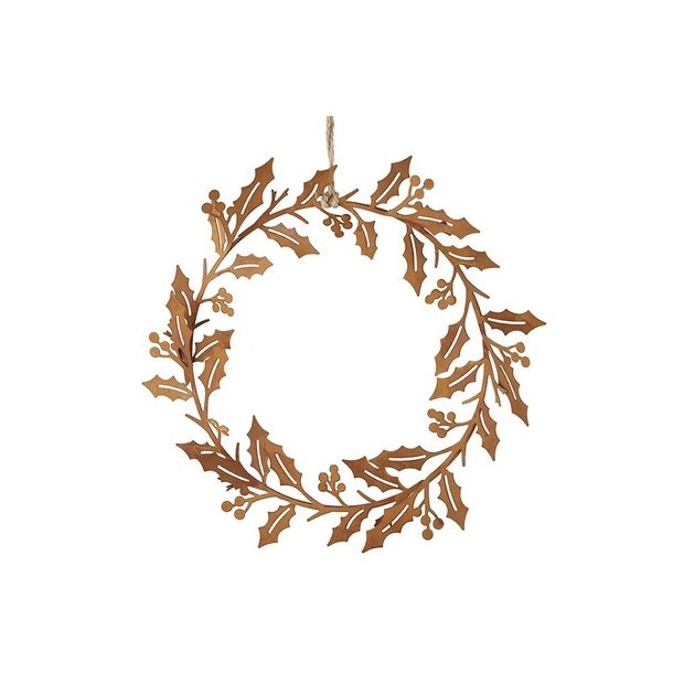 Kristj�rn krans rust 21 cm.