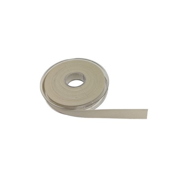 Velourb�nd r�hvid dobbelt 15mm 