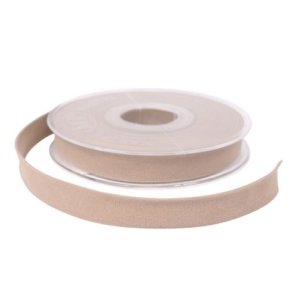 Velourb�nd sand dobbelt 15mm 