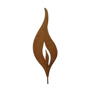 Flamme 23 cm med rustlook