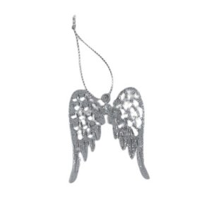 Englevinger med m�nster s�lv