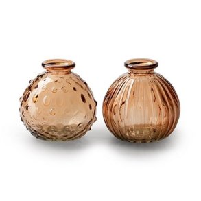 Glasvaser old pink s�t