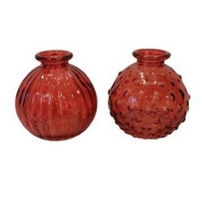 Glasvaser r�d s�t