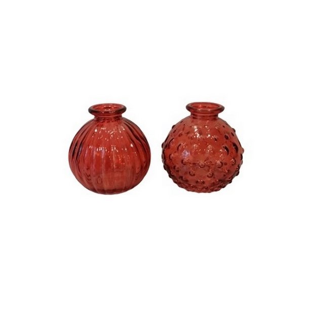 Glasvaser r�d s�t