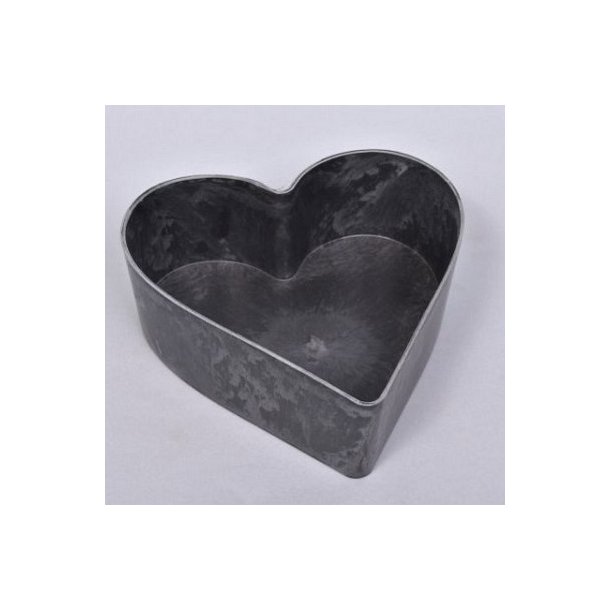 Hjerte plast 26x24