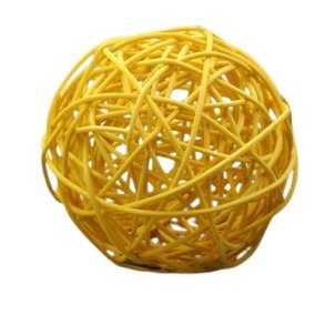 Rattan kugle �10 gul