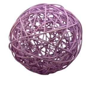 Rattan kugle �12 lavendel