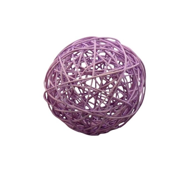 Rattan kugle �12 lavendel