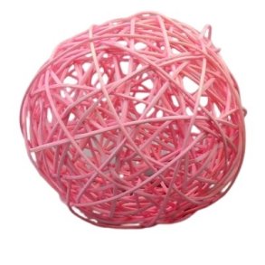 Rattan kugle �12 lyser�d