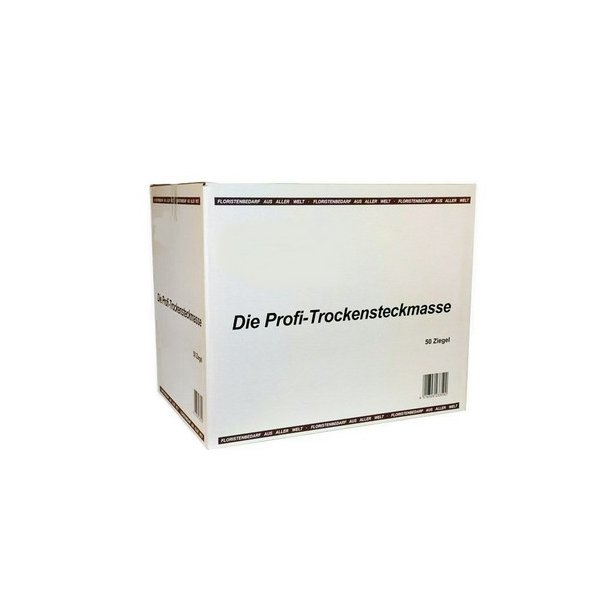 Blomsterskum Blok t�r 50 stk stork�b