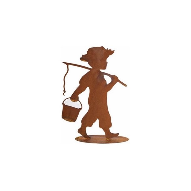 Dreng med fiskestang 