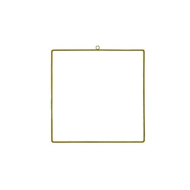 Metalramme 30x30 cm 3,5mm guld