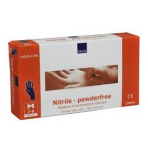 Nitril handsker bl� medium pris pr. par.