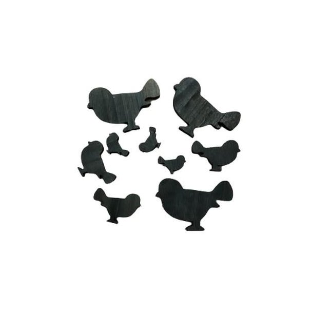 Tr� Fugle M�rkebl� ass.