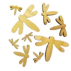 Tr� Guldsmed Gul ass.