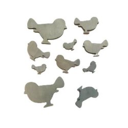 Tr� Fugle gr�bl� ass.