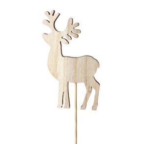 Rensdyr p� pind tr�