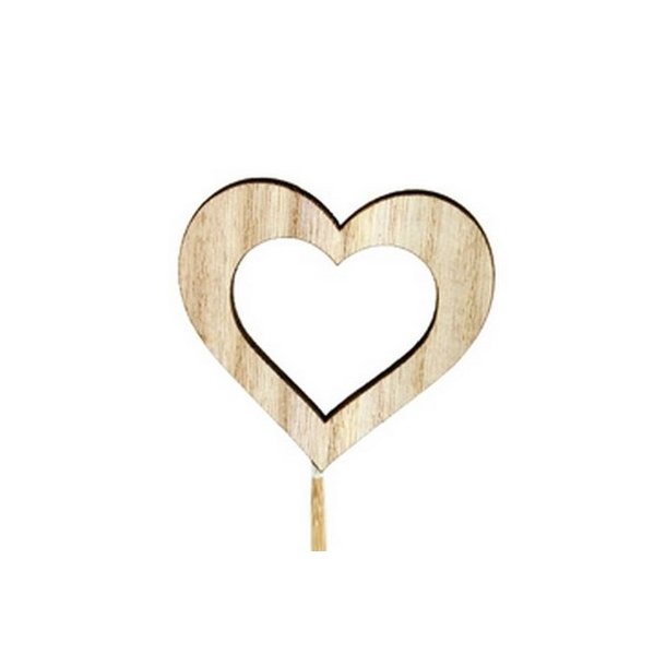 Hjerte p� pind tr�