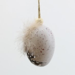 �g med fjer h�ngene gr�