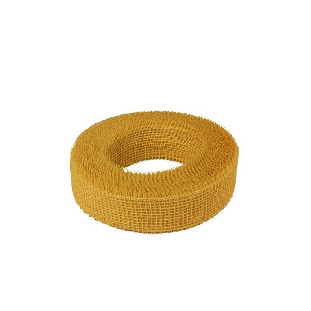 Juteb�nd 50 mm (sennep) gul pr meter