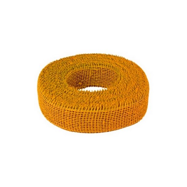 Juteb�nd 50 mm orange pr meter