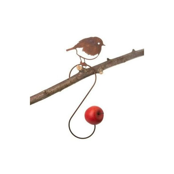 Fuglefoder holder med fugl